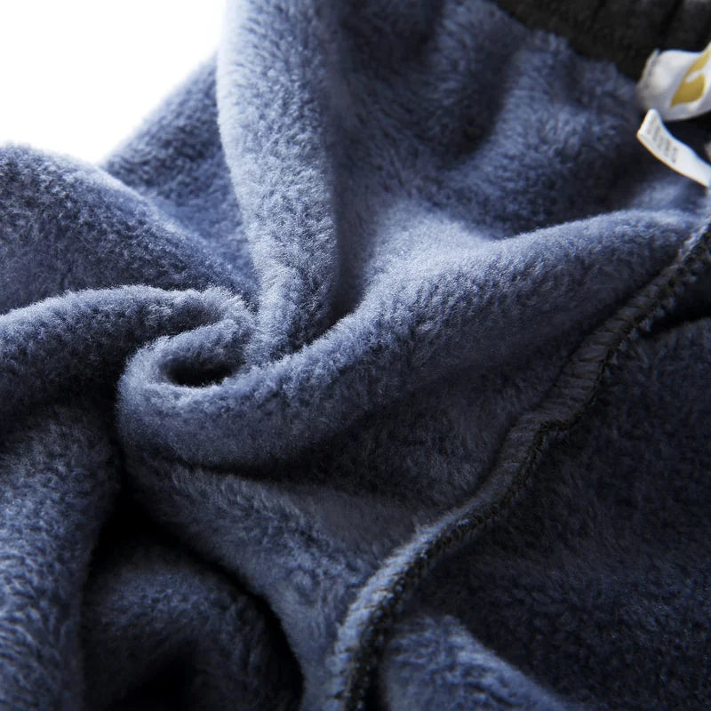 Kids Boys Pants Autumn Winter Thicked Warm Girls Leggings Solid color Children's Pant