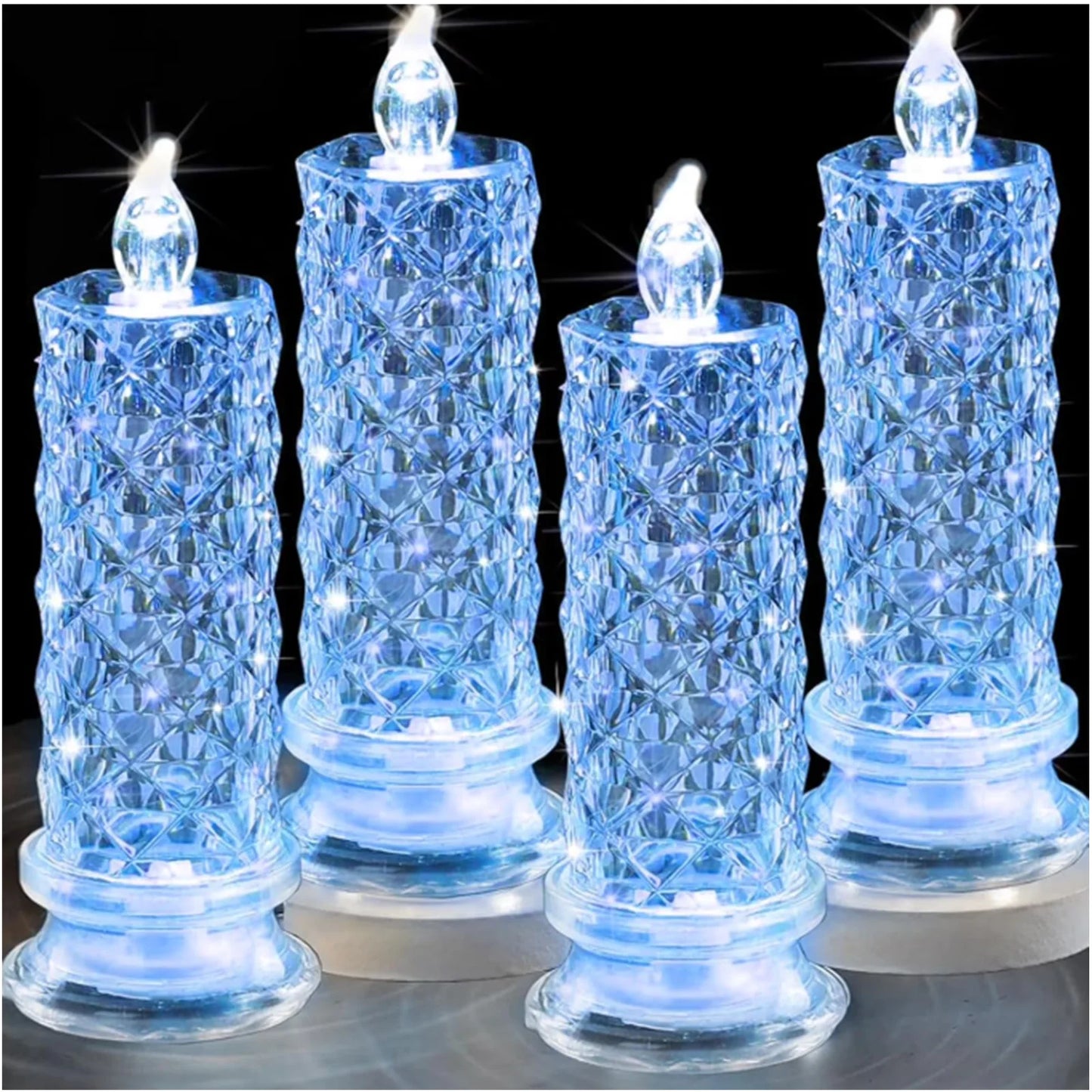 Flame-Free Led Candles Led Candles Suitable For Valentine'S Day Proposals Anniversaries Candles Birthday Weddings Accessories
