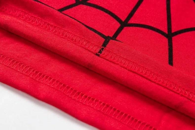 Spring Autumn Winter Baby Boys Comfortable Cotton Sleepwear Clothing Sets MARVEL Spiderman Kids Casual Home Clothes Set Pijamas