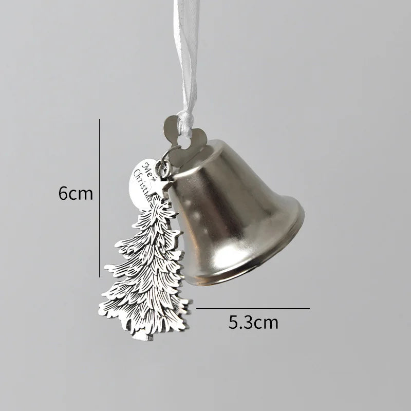 Sparkling Christmas Tree Decorations Acrylic Shinny Christmas Ornaments Keychains Car Ornaments Pendent Navidad Gifts Elk Star