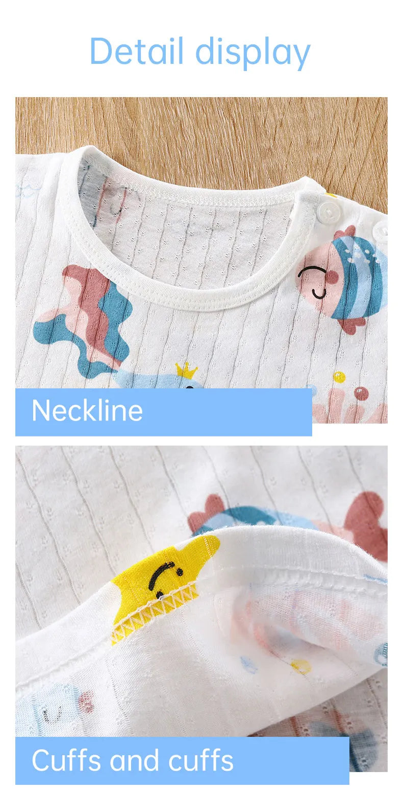 Children Sets CottonLong Sleeve Home  Sleepwear Children's Clothing Boy Girl Autumn winter Tops Pants Suits  Kids Clothes