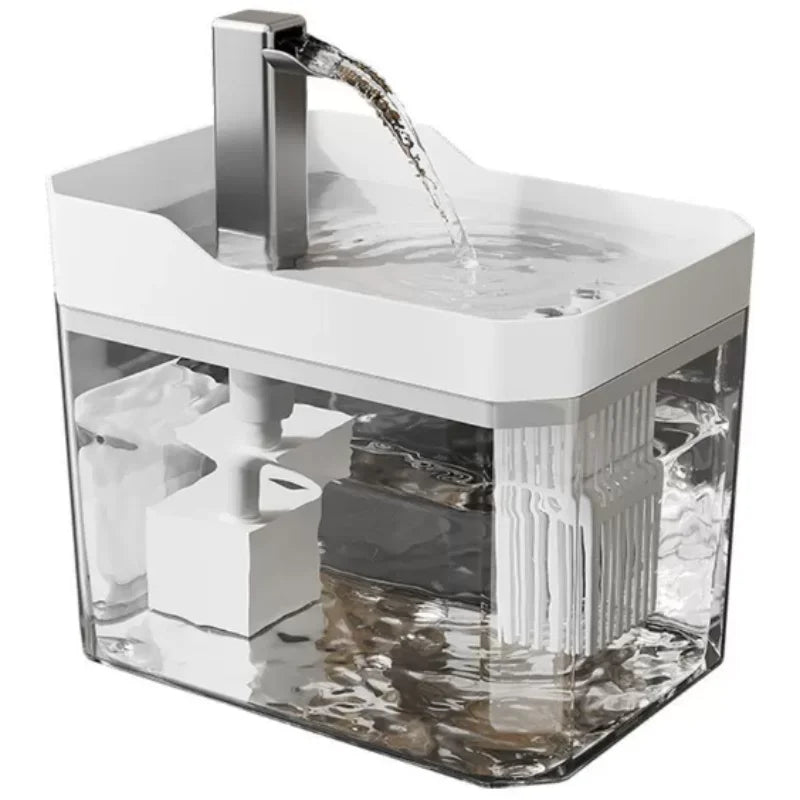 2025 New Cat Automatic Water Dispenser Drinking circulating filters flowing water intelligent pet automatic water dispenser