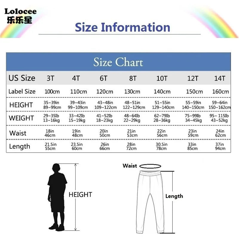 Teens Boys New York Printed Pants Kids Running Pants Joggers Sweatpant Sport Casual Trousers Fitness Gym Breathable Pants