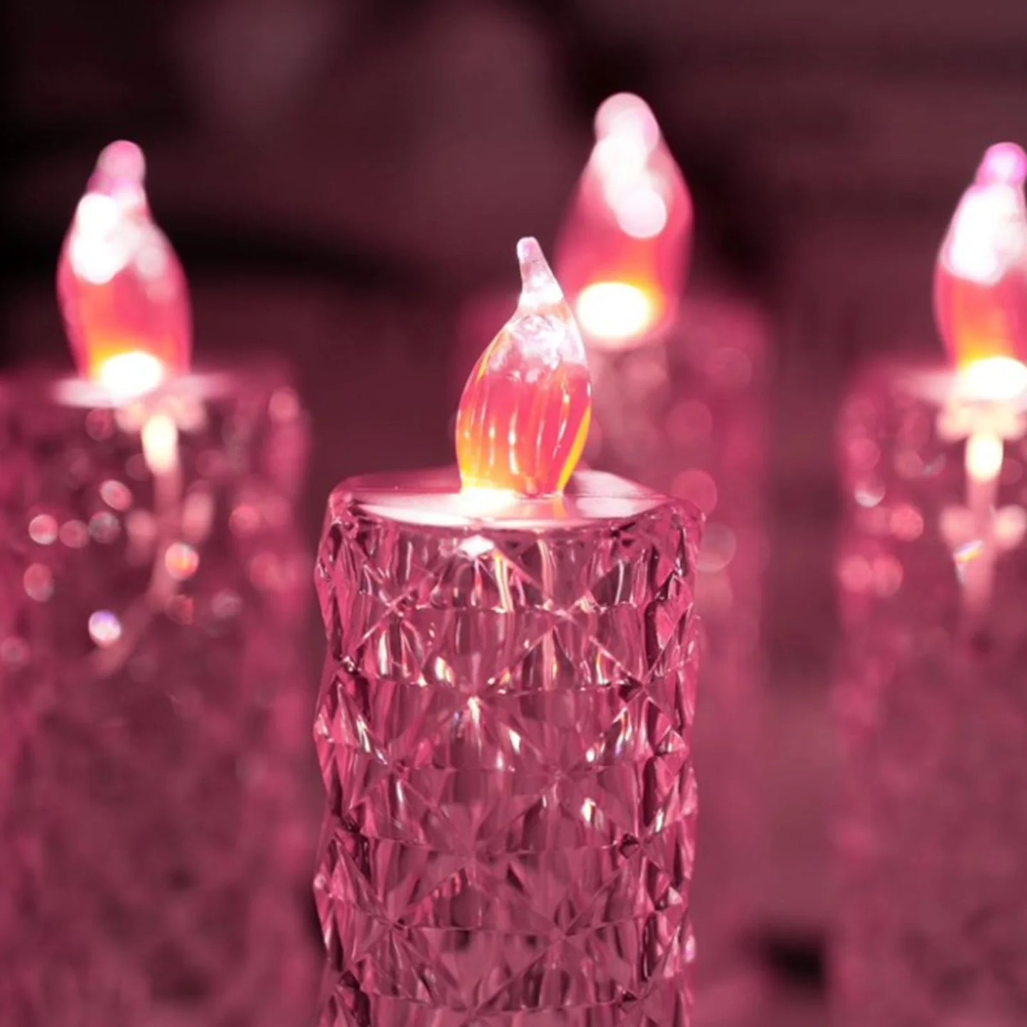 Flame-Free Led Candles Led Candles Suitable For Valentine'S Day Proposals Anniversaries Candles Birthday Weddings Accessories