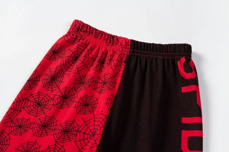 Spring Autumn Winter Baby Boys Comfortable Cotton Sleepwear Clothing Sets MARVEL Spiderman Kids Casual Home Clothes Set Pijamas