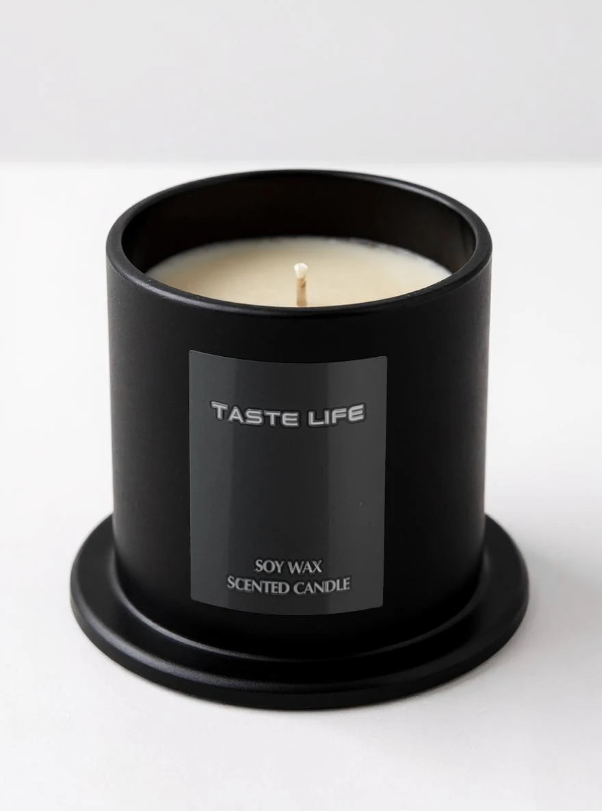 Premium Soy Wax Scented Candles with Glass Cloche, Smokeless Essential Oil Aromatherapy for Home Spa, Gift-Ready Decorative