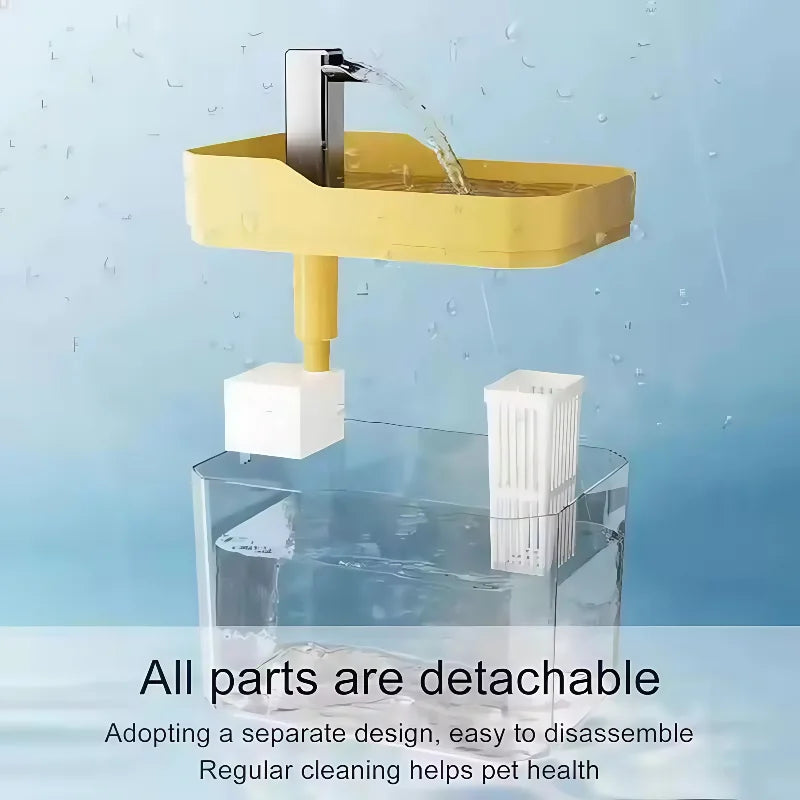 2025 New Cat Automatic Water Dispenser Drinking circulating filters flowing water intelligent pet automatic water dispenser