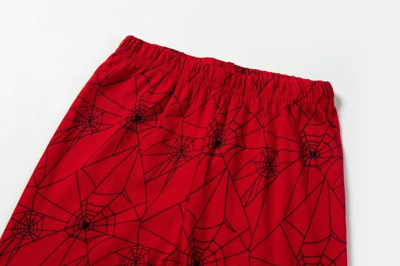 Spring Autumn Winter Baby Boys Comfortable Cotton Sleepwear Clothing Sets MARVEL Spiderman Kids Casual Home Clothes Set Pijamas