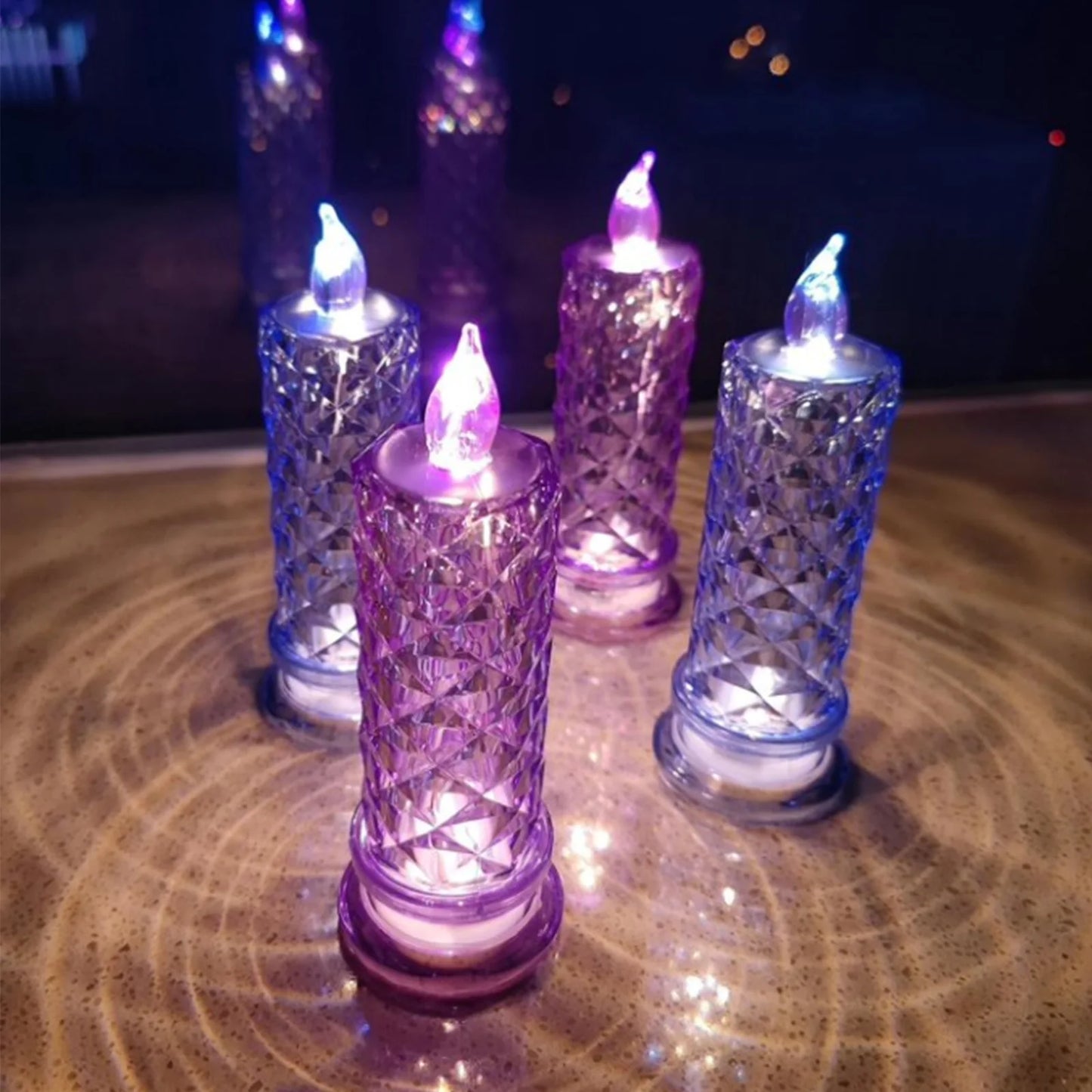 Flame-Free Led Candles Led Candles Suitable For Valentine'S Day Proposals Anniversaries Candles Birthday Weddings Accessories