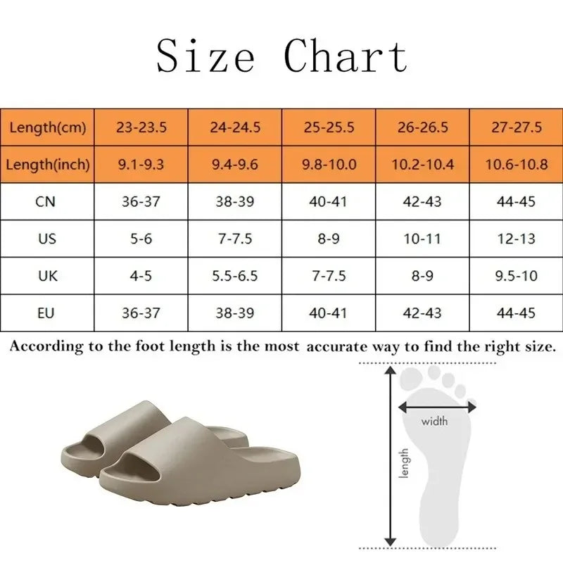 High Quality Super Soft EVA Sole Women Slippers for Men Bathroom Slippers Home Slides Couple Beach Sandals Male Slipper