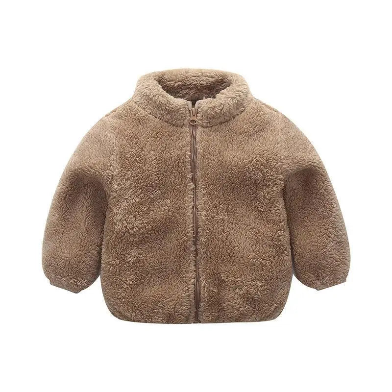 Kids Winter Coats 2025 New Children Outerwear Boy Warm Fleece Jacket Baby Girls Jackets for Autumn Spring Children Clothing