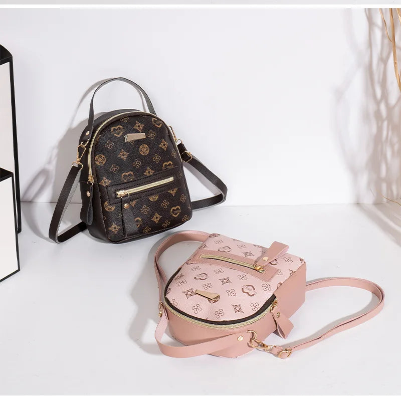 Flower backpack 2022 ladies bag fashion backpack women's bag bag women's fresh and sweet student school bag