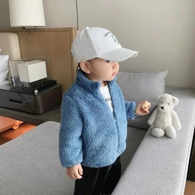 Kids Winter Coats 2025 New Children Outerwear Boy Warm Fleece Jacket Baby Girls Jackets for Autumn Spring Children Clothing