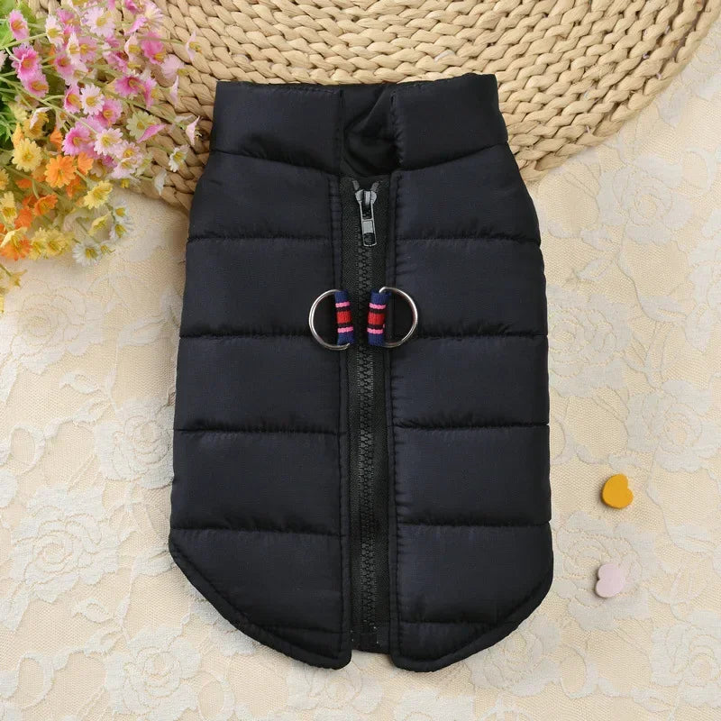 Winter Warm Pet Clothes For Small Dogs Windproof Pet Dog Coat Jacket Padded Clothing for Yorkie Chihuahua Puppy Cat Outfit Vest