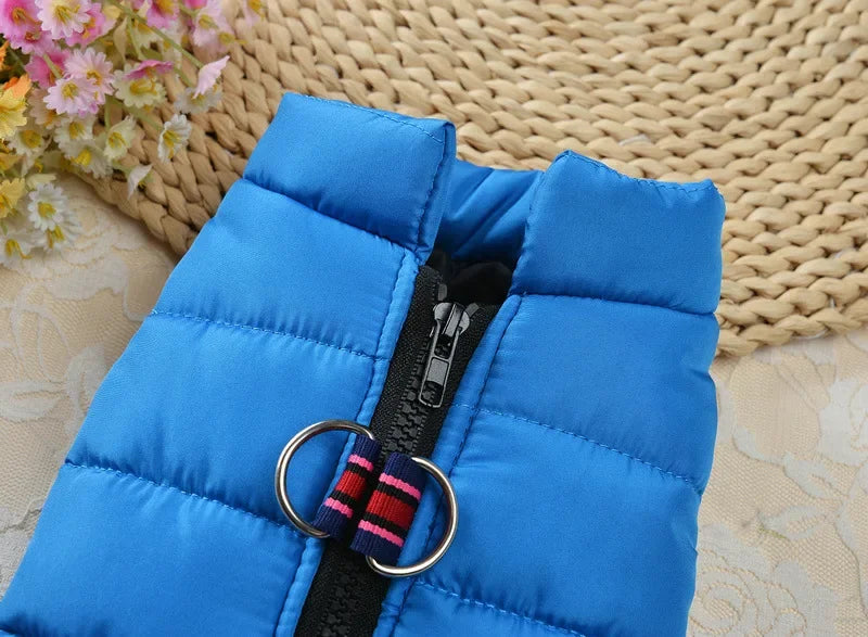 Winter Warm Pet Clothes For Small Dogs Windproof Pet Dog Coat Jacket Padded Clothing for Yorkie Chihuahua Puppy Cat Outfit Vest