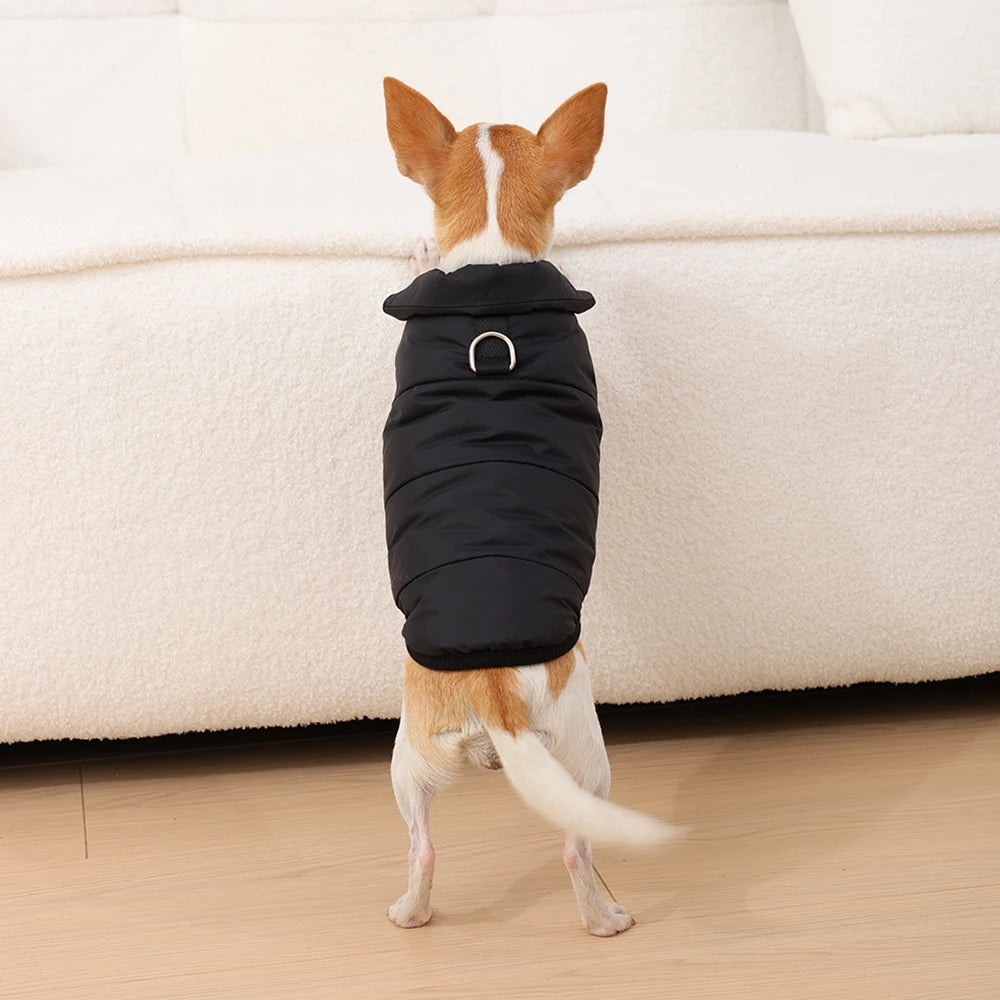 Waterproof Dog Coat Winter Fleece Clothes For Small Dogs Cats Thick Puppy Jacket Pet Vest Chihuahua Yorkshire Costume Overalls